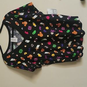 Disney Parks Micky Mouse Halloween glow in the dark shirt NWT
